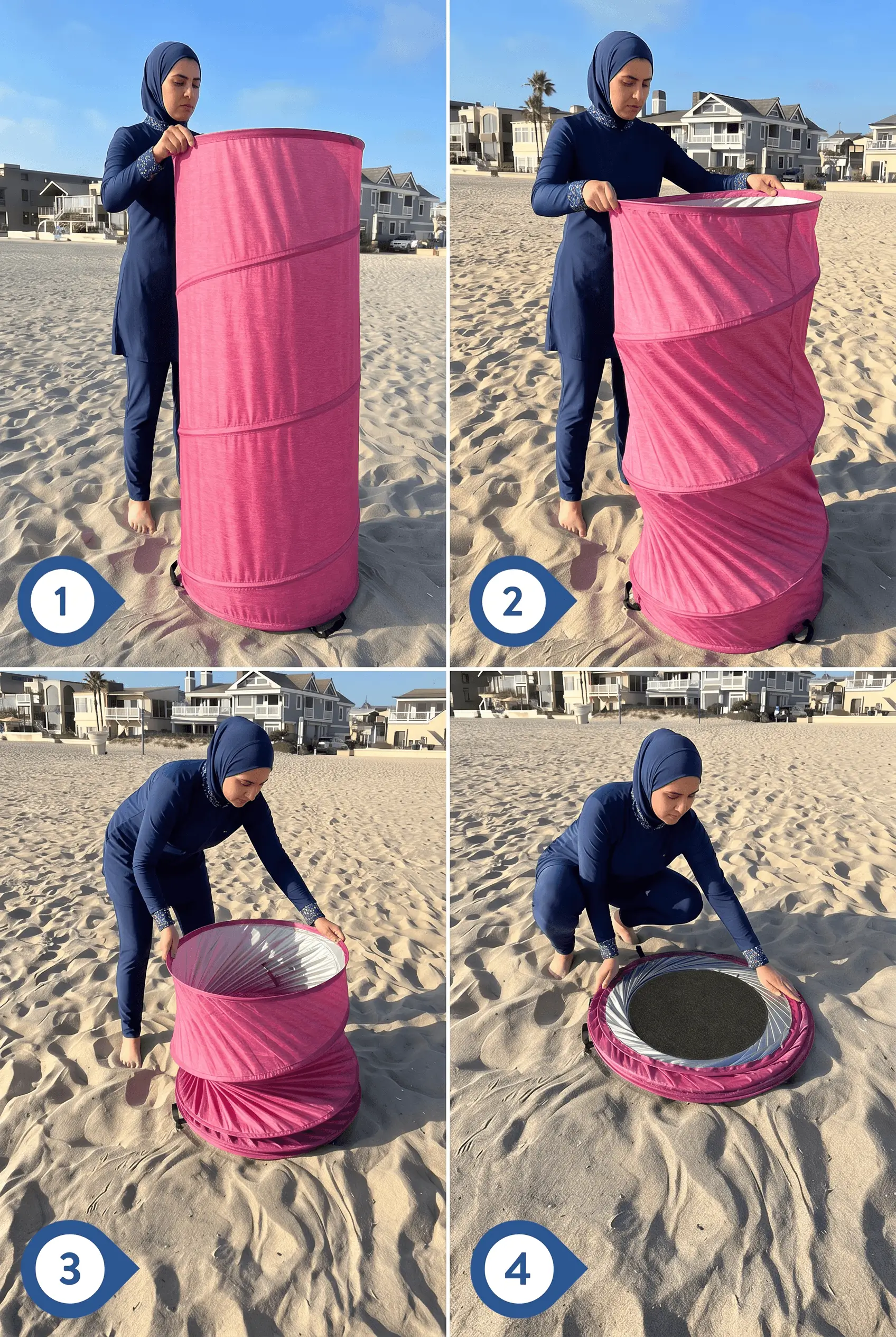 دليل طي الخيمة